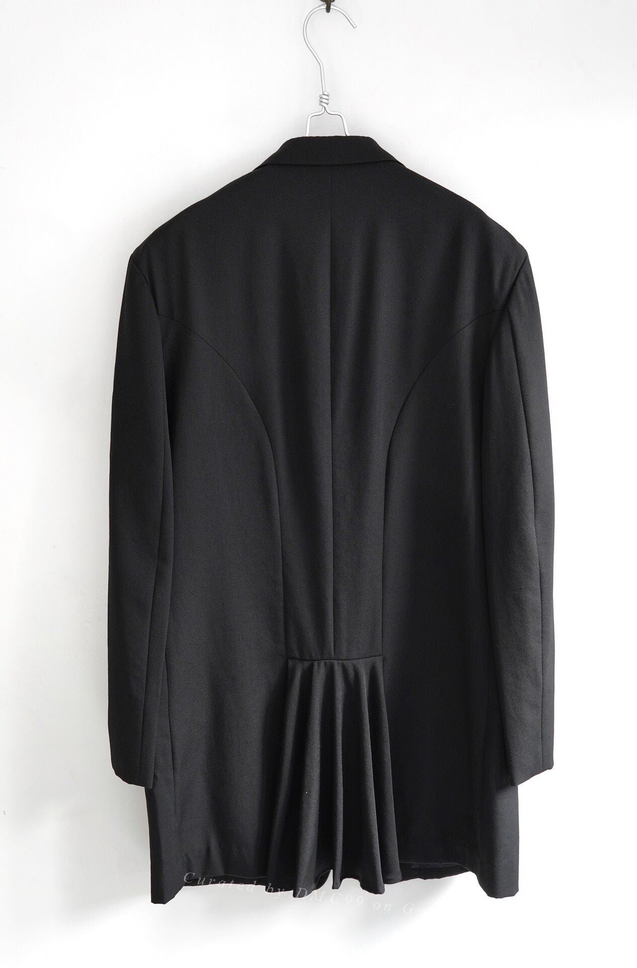 Yohji Yamamoto S/S 2022 Ring Zip Wool Coat