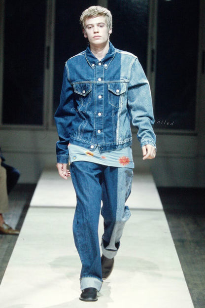 Yohji Yamamoto 02SS Selvedge Dark Blue Jeans
