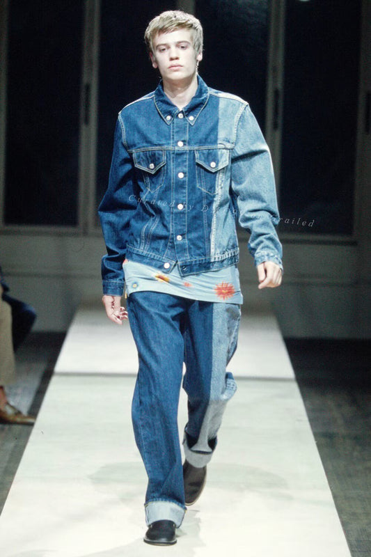 Yohji Yamamoto 02SS Selvedge Dark Blue Jeans