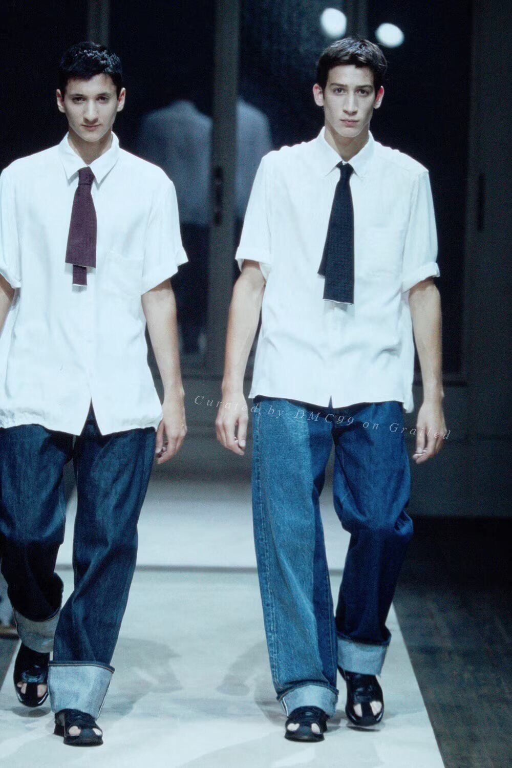 Yohji Yamamoto 02SS Selvedge Dark Blue Jeans