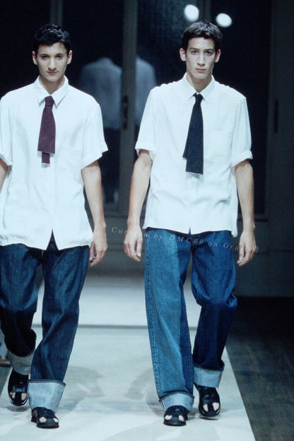 Yohji Yamamoto 02SS Selvedge Dark Blue Jeans