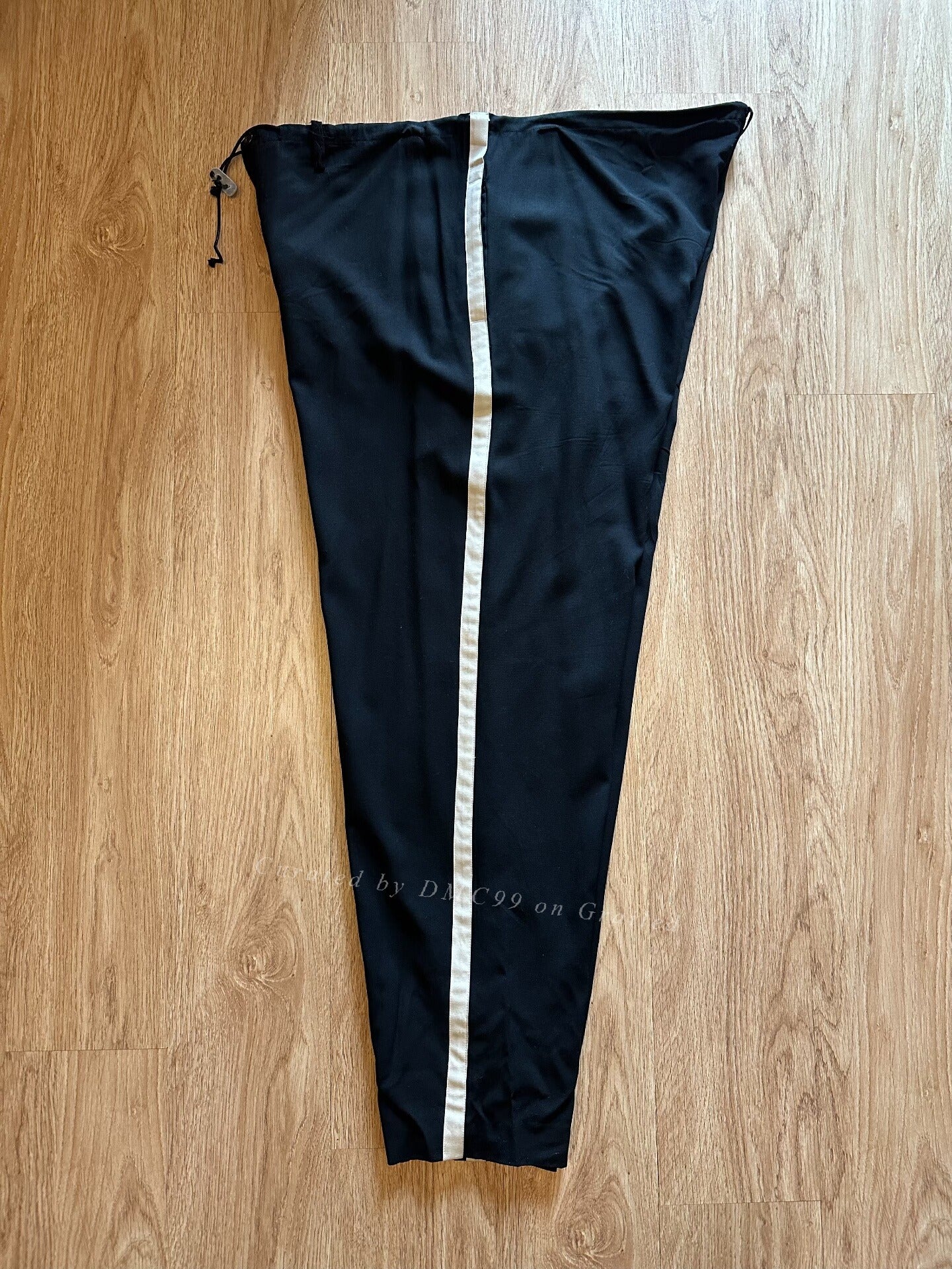Yohji Yamamoto 96SS Side Stripe Wool Trousers