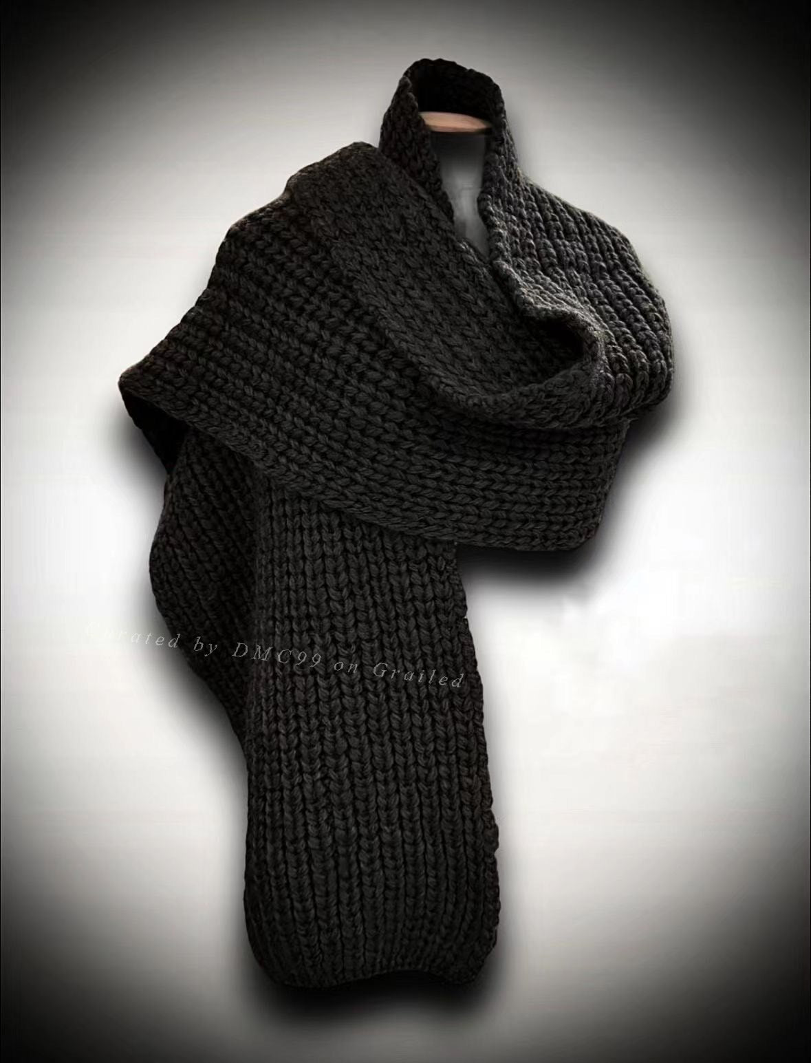 Yohji Yamamoto A/W 2002 Wool Scarf