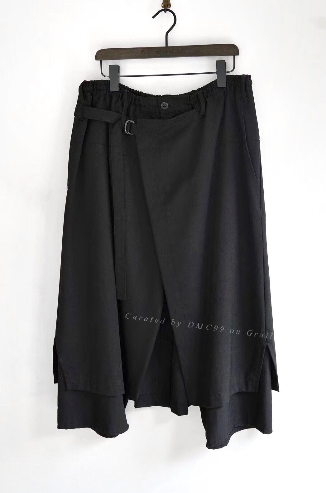 Yohji Yamamoto S/S 2020 Gaba Wool Skirt Pants