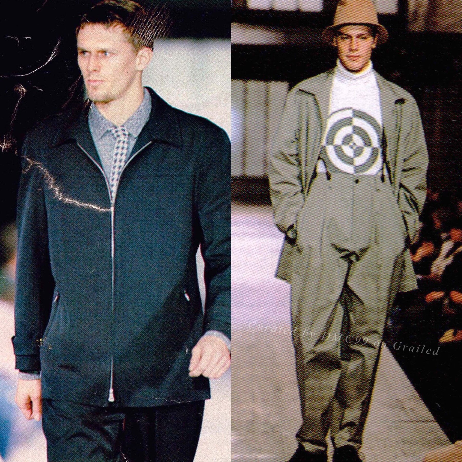 Yohji Yamamoto A/W 1990 Zip Wool Jacket
