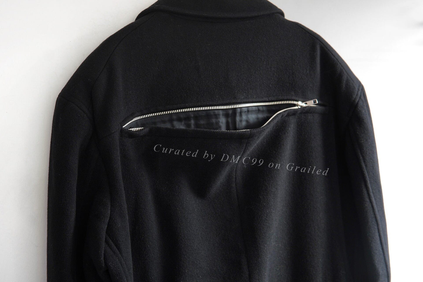 Yohji Yamamoto A/W 1990 Zip Wool Jacket