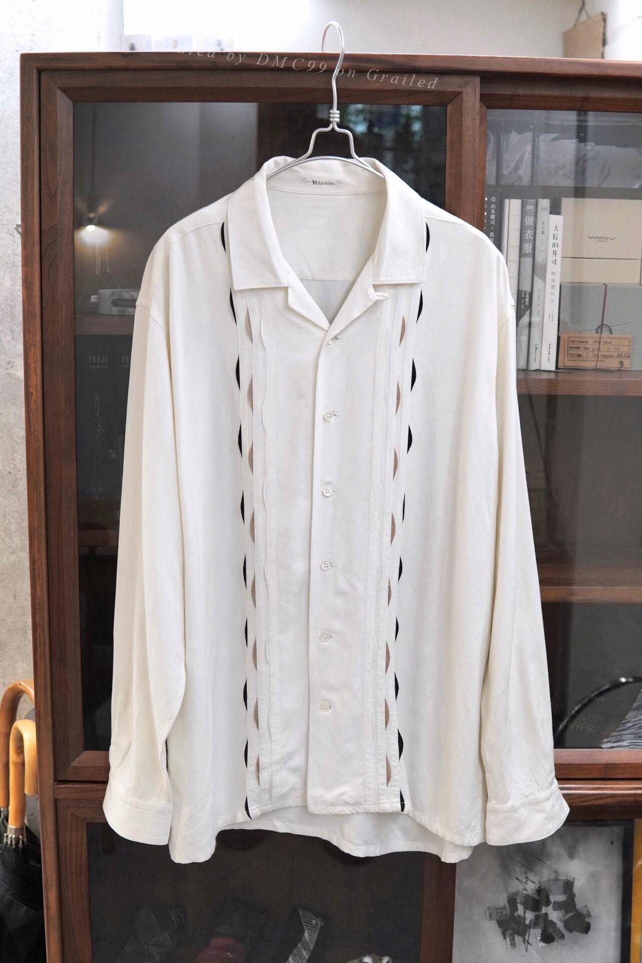 Yohji Yamamoto Y's Men Semi-Circle Rayon Shirt