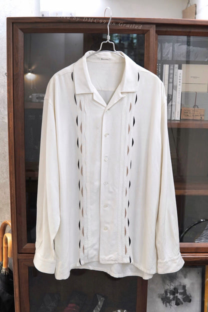 Yohji Yamamoto Y's Men Semi-Circle Rayon Shirt