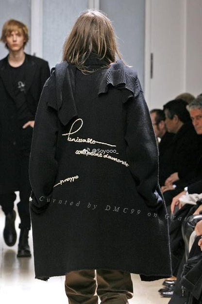 Yohji Yamamoto A/W 2007 Knit Sweater Coat