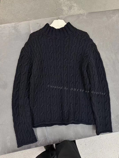 Yohji Yamamoto A/W 2003 Hand-Knit Sweater