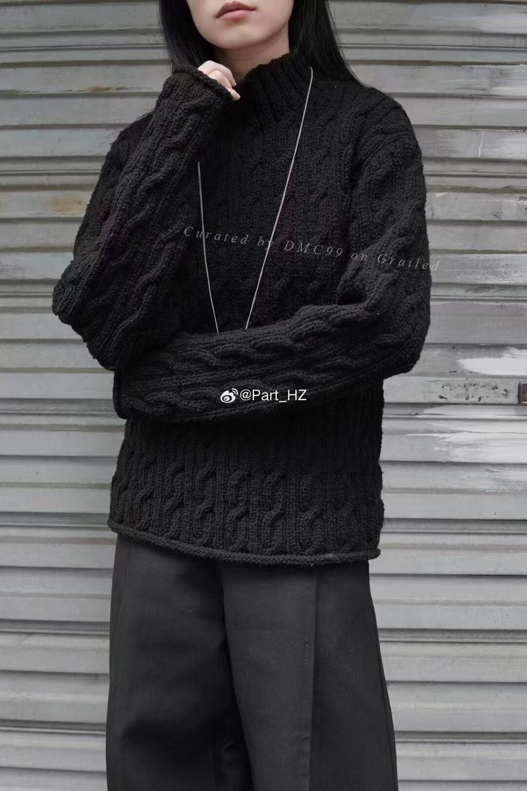Yohji Yamamoto A/W 2003 Hand-Knit Sweater