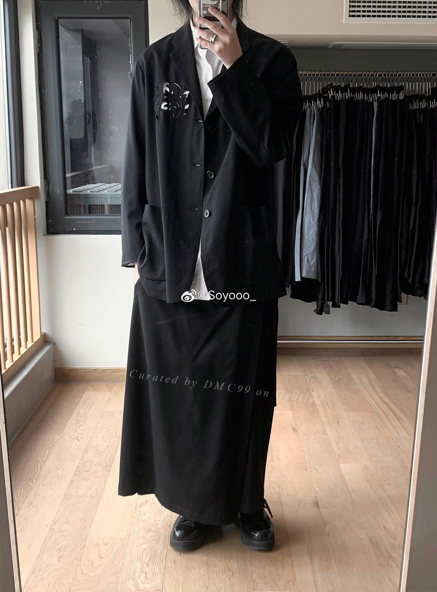 Yohji Yamamoto A/W 2019 Sash Culottes