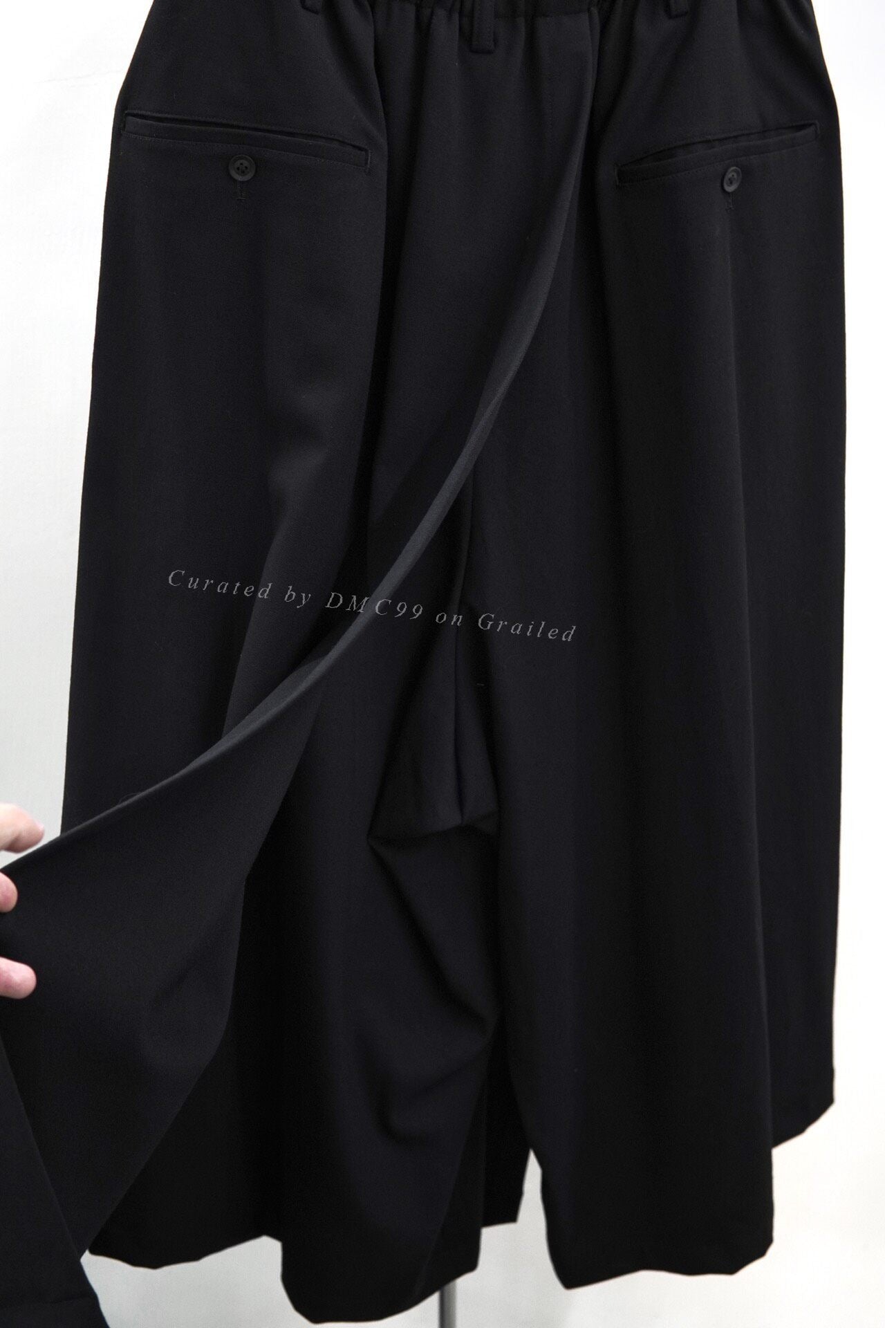 Yohji Yamamoto A/W 2019 Sash Culottes