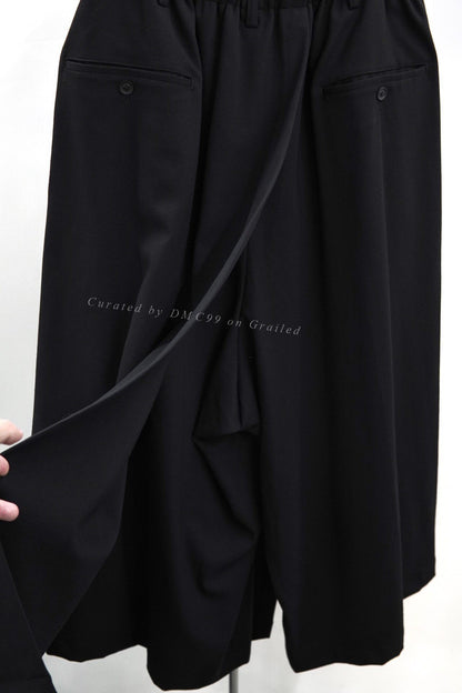 Yohji Yamamoto A/W 2019 Sash Culottes