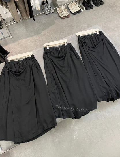 Yohji Yamamoto A/W 2019 Sash Culottes