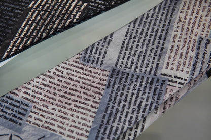 Yohji Yamamoto Pour Homme Manuscript Tie