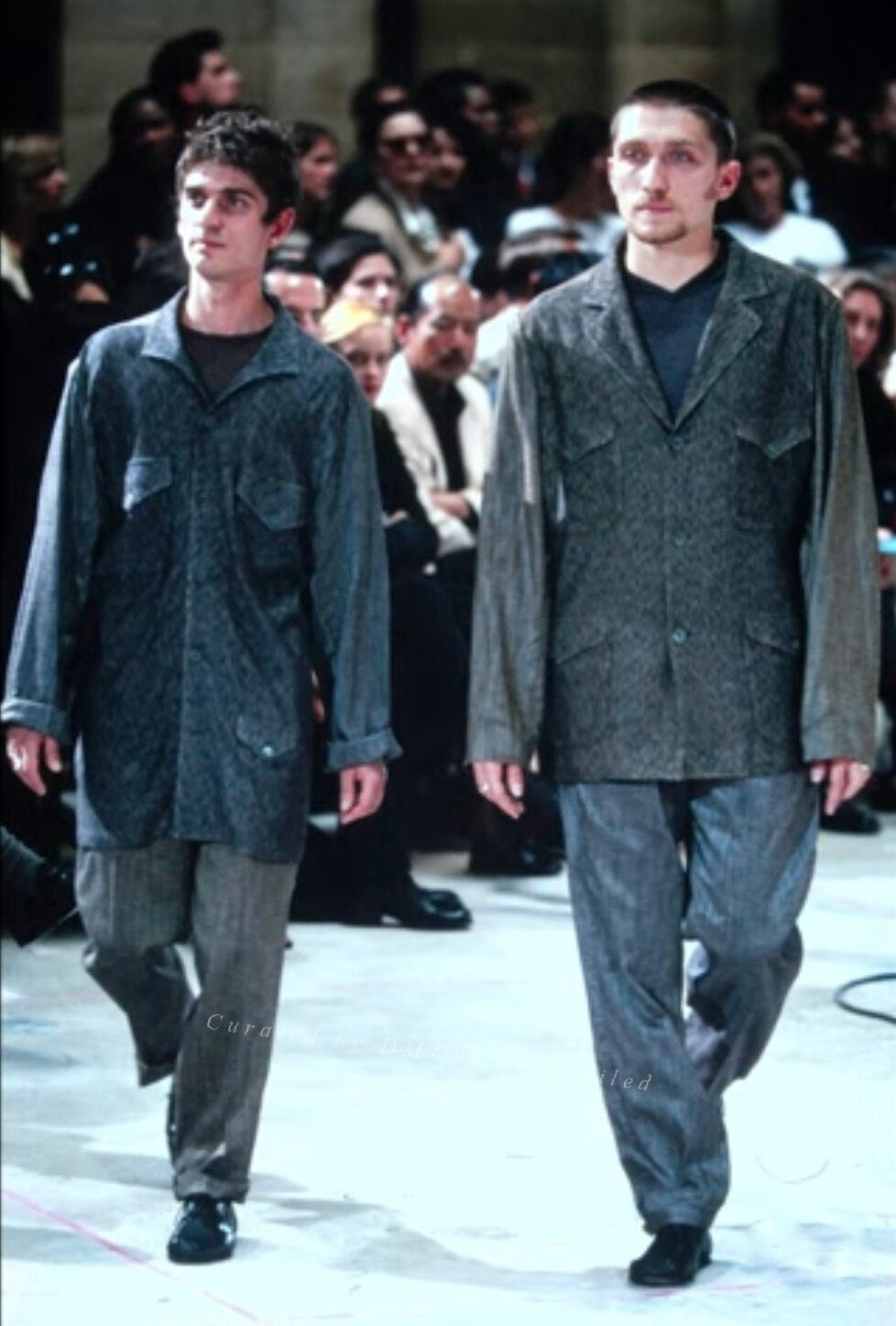 Yohji Yamamoto S/S 1999 Rayon Panel Coat