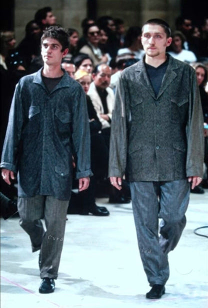 Yohji Yamamoto S/S 1999 Rayon Panel Coat