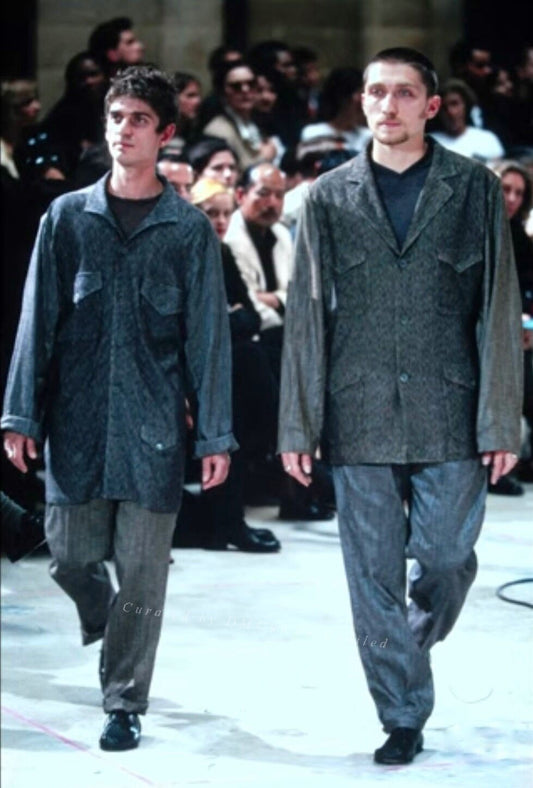Yohji Yamamoto S/S 1999 Rayon Panel Coat
