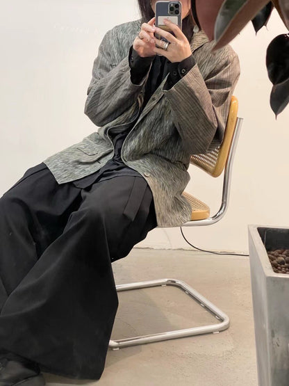Yohji Yamamoto S/S 1999 Rayon Panel Coat