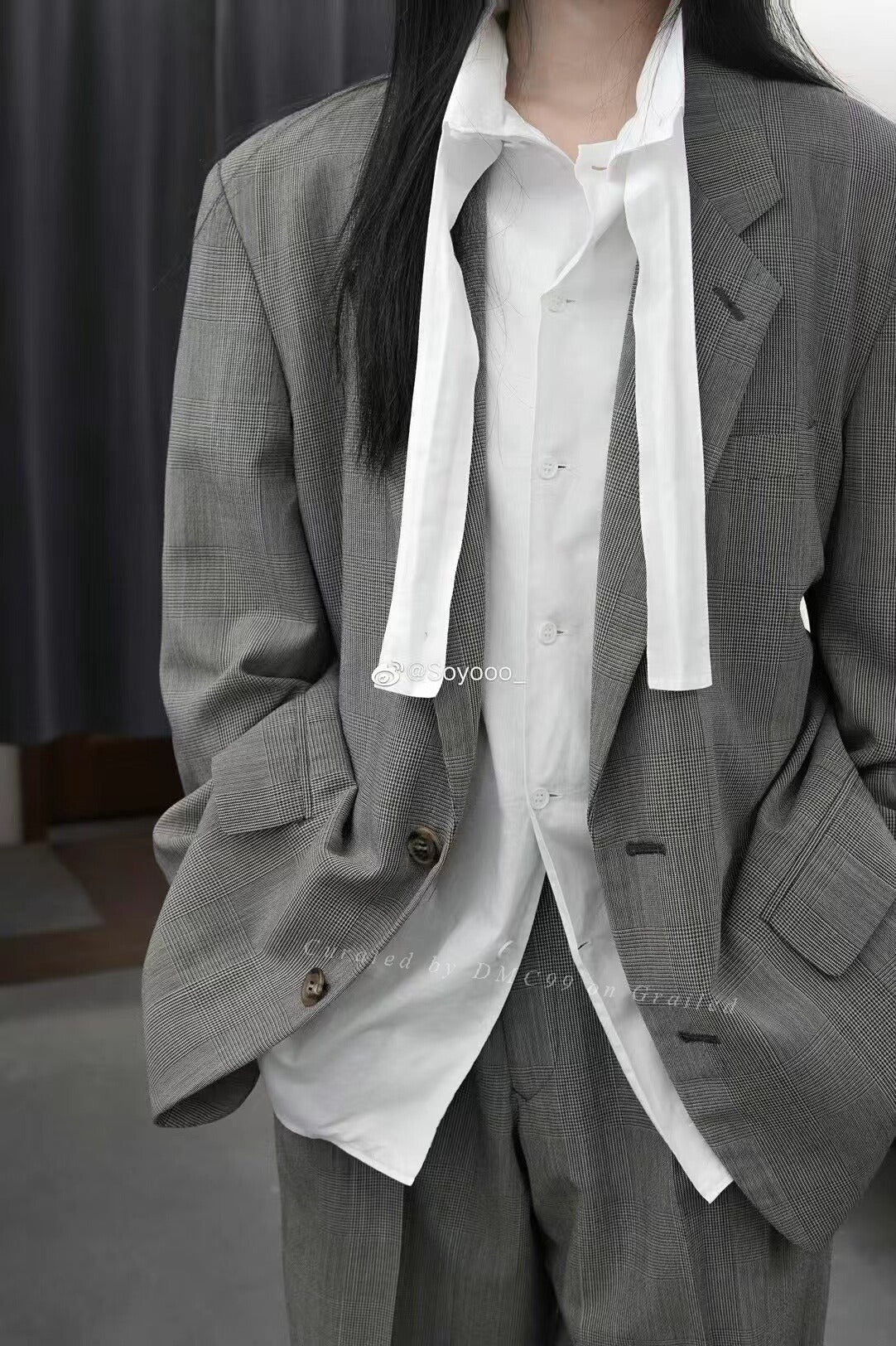 Y's for men Yohji Yamamoto striped suit
