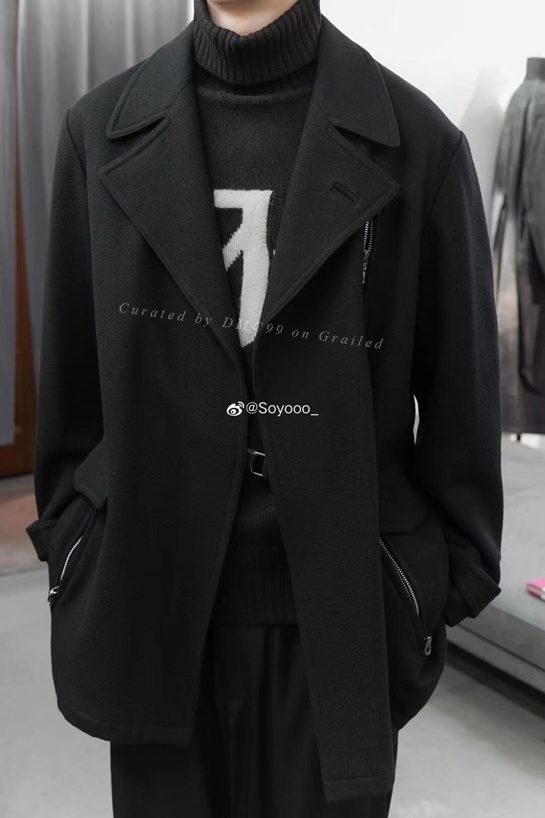 Yohji Yamamoto Pour Homme A/W 2015 Turtleneck