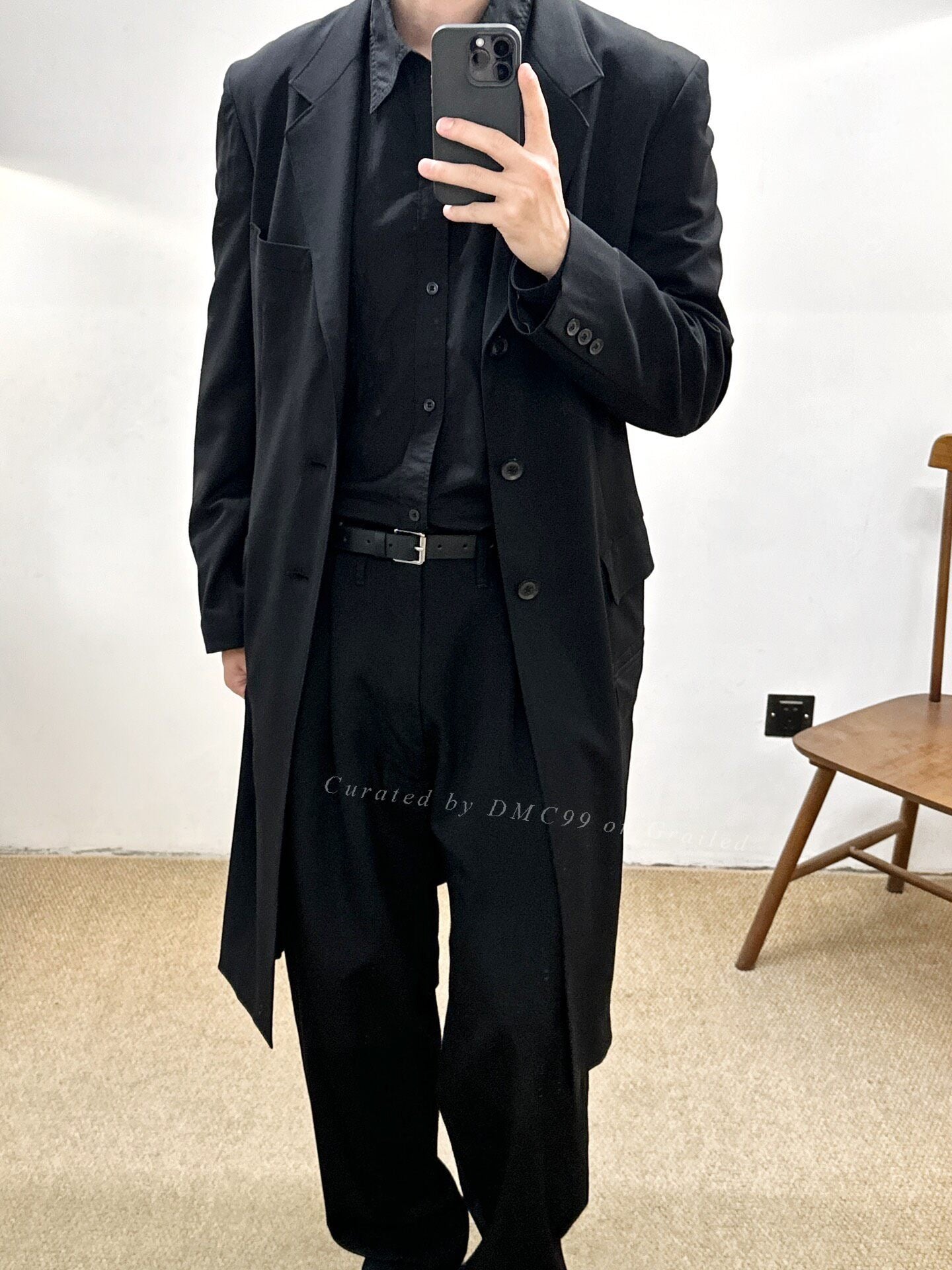Yohji Yamamoto Pour Homme S/S 2019 Wool Coat