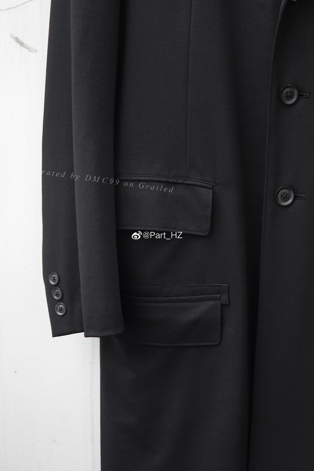 Yohji Yamamoto Pour Homme S/S 2019 Wool Coat