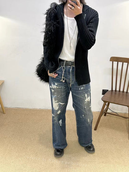 Yohji Yamamoto Pour Homme 90s Zip Sweater