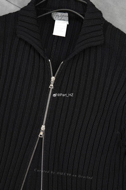 Yohji Yamamoto Pour Homme 90s Zip Sweater
