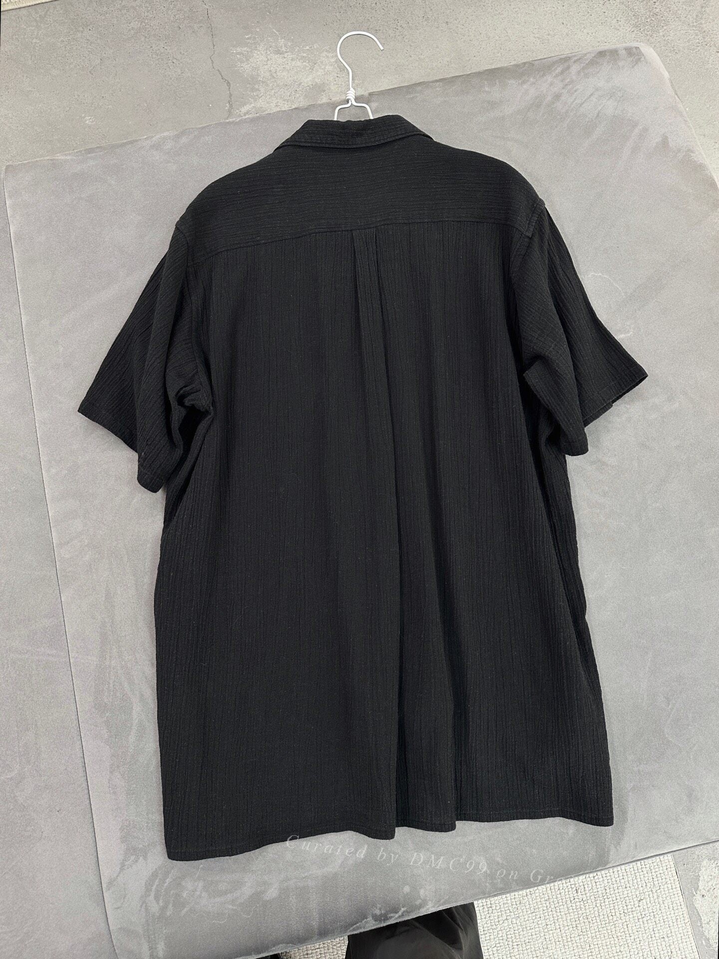Yohji Yamamoto Y's 90s Textured Short Shirt