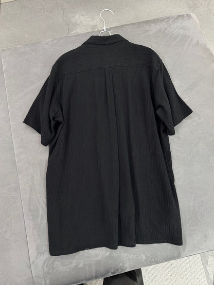 Yohji Yamamoto Y's 90s Textured Short Shirt