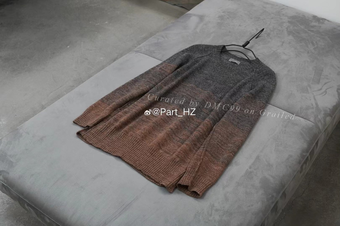 Yohji Yamamoto Pour Homme S/S 2021 Gradient Sweater
