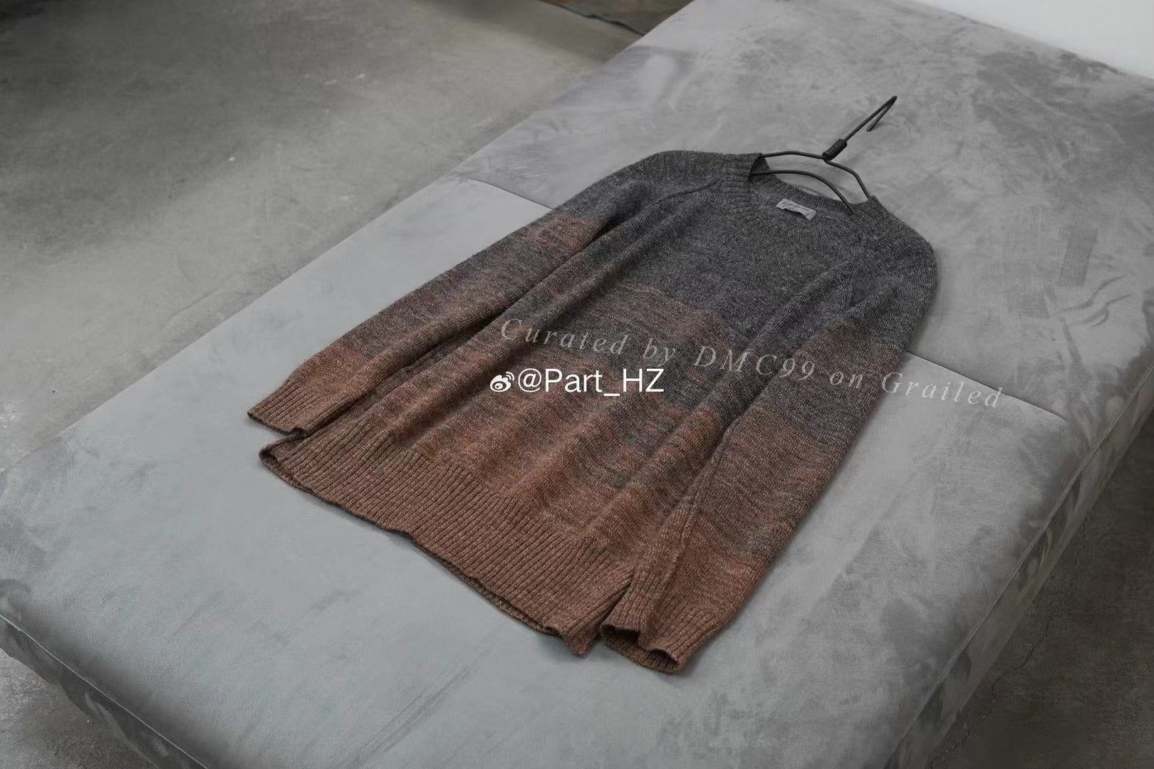 Yohji Yamamoto Pour Homme S/S 2021 Gradient Sweater