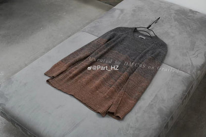 Yohji Yamamoto Pour Homme S/S 2021 Gradient Sweater