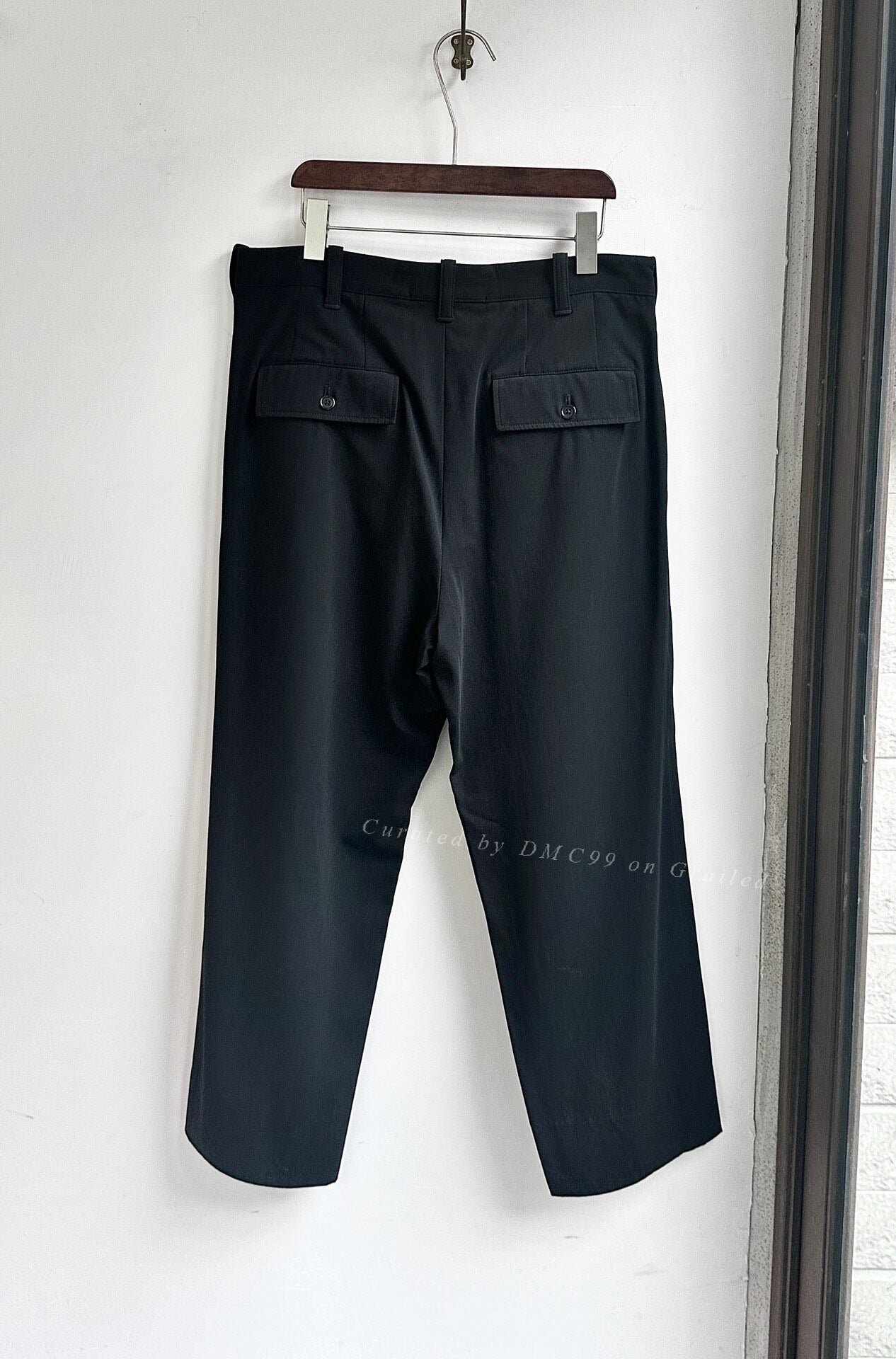 Yohji Yamamoto Pour Homme S/S 2009 Wool Zip Trousers