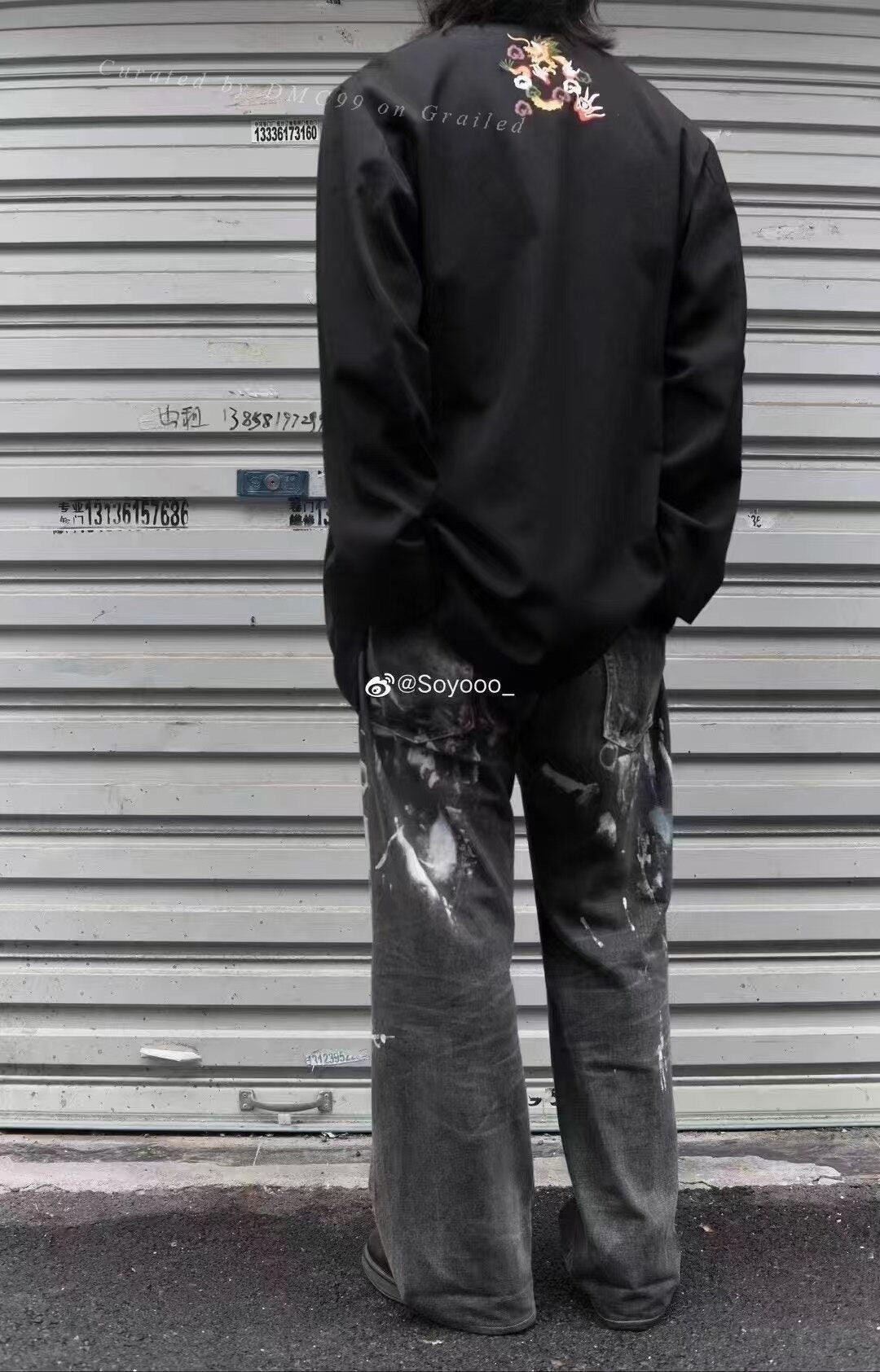 Yohji Yamamoto Pour Homme A/W 2004 Dragon
