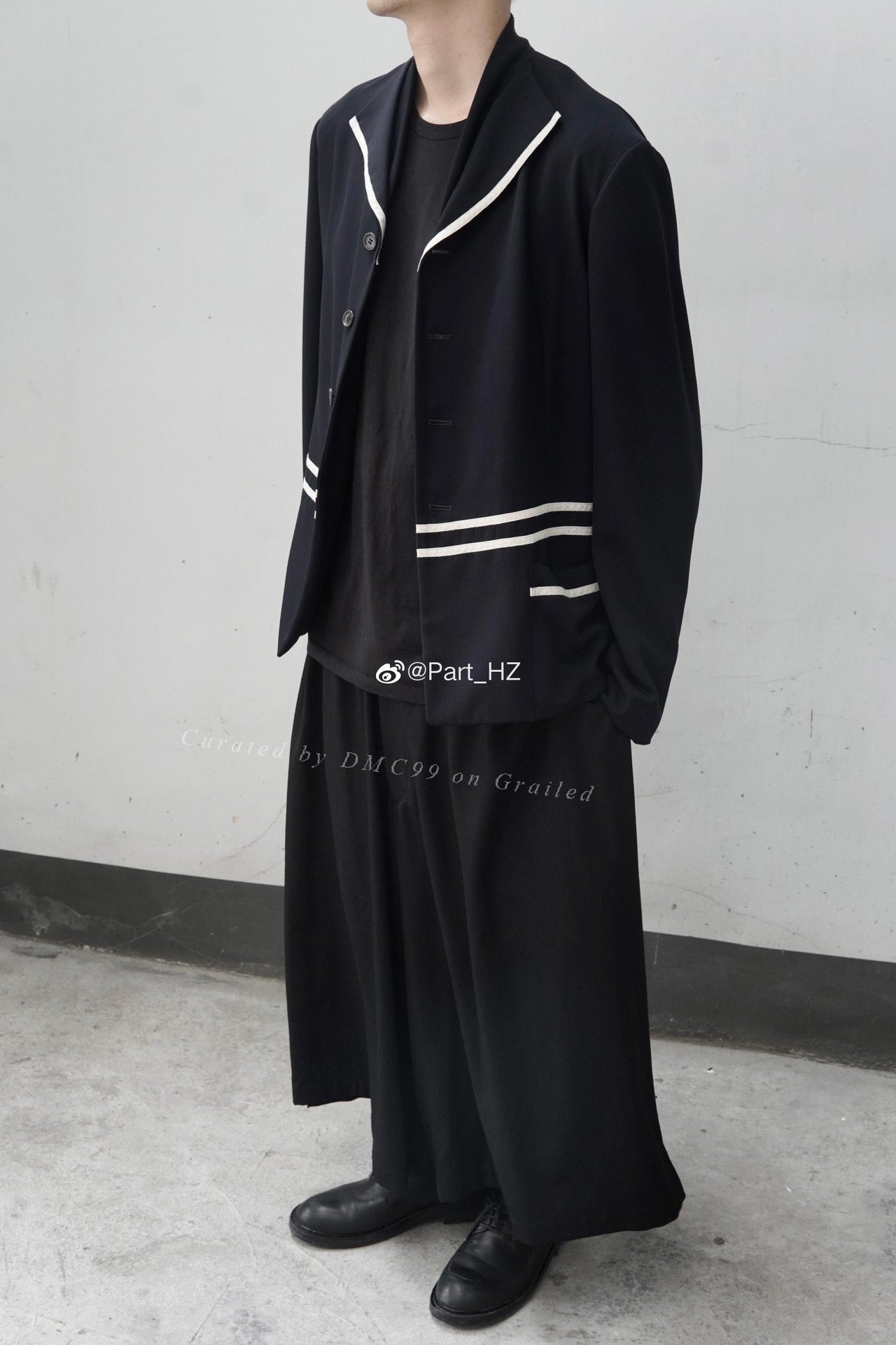Yohji Yamamoto S/S 1997 Double Collar Jacket