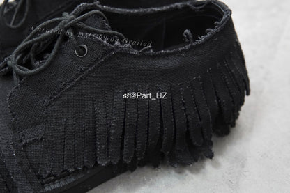 Yohji Yamamoto A/W 2018 Distressed Fringe Shoes