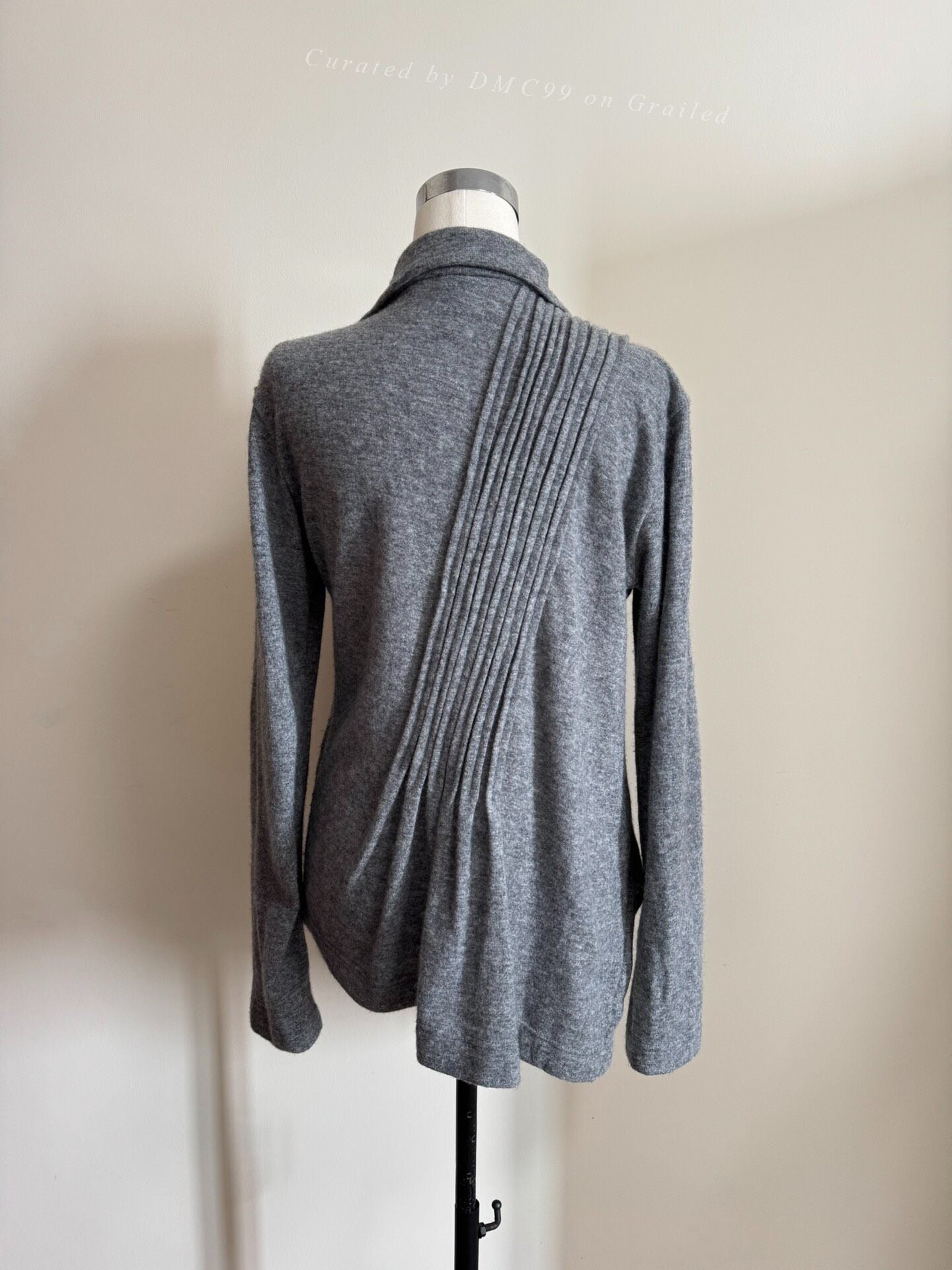 Yohji Yamamoto Chinese Wool Cardigan