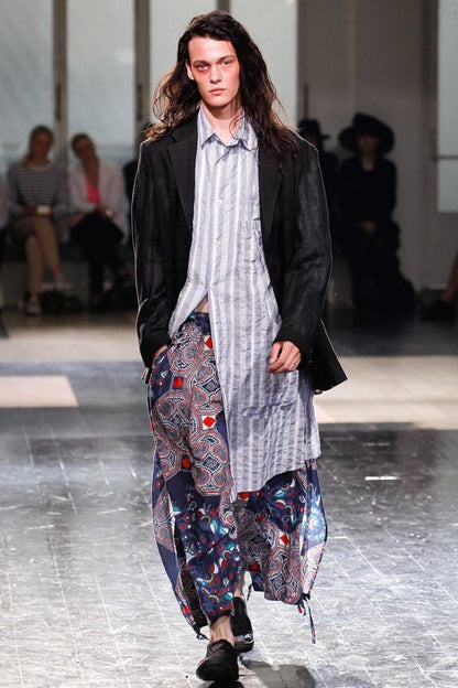Yohji Yamamoto Pour Homme S/S 2013 Striped Shirt