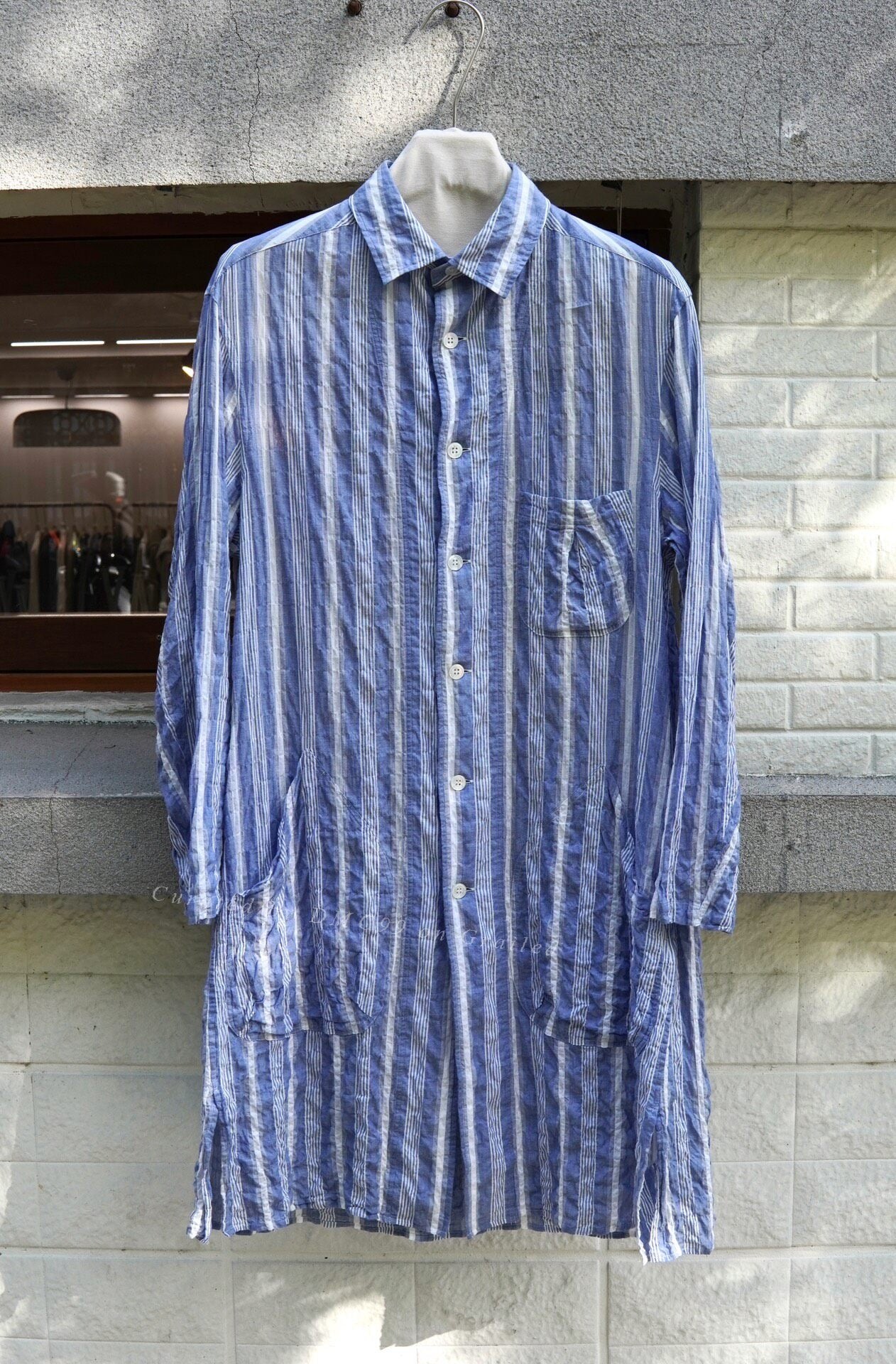 Yohji Yamamoto Pour Homme S/S 2013 Striped Shirt