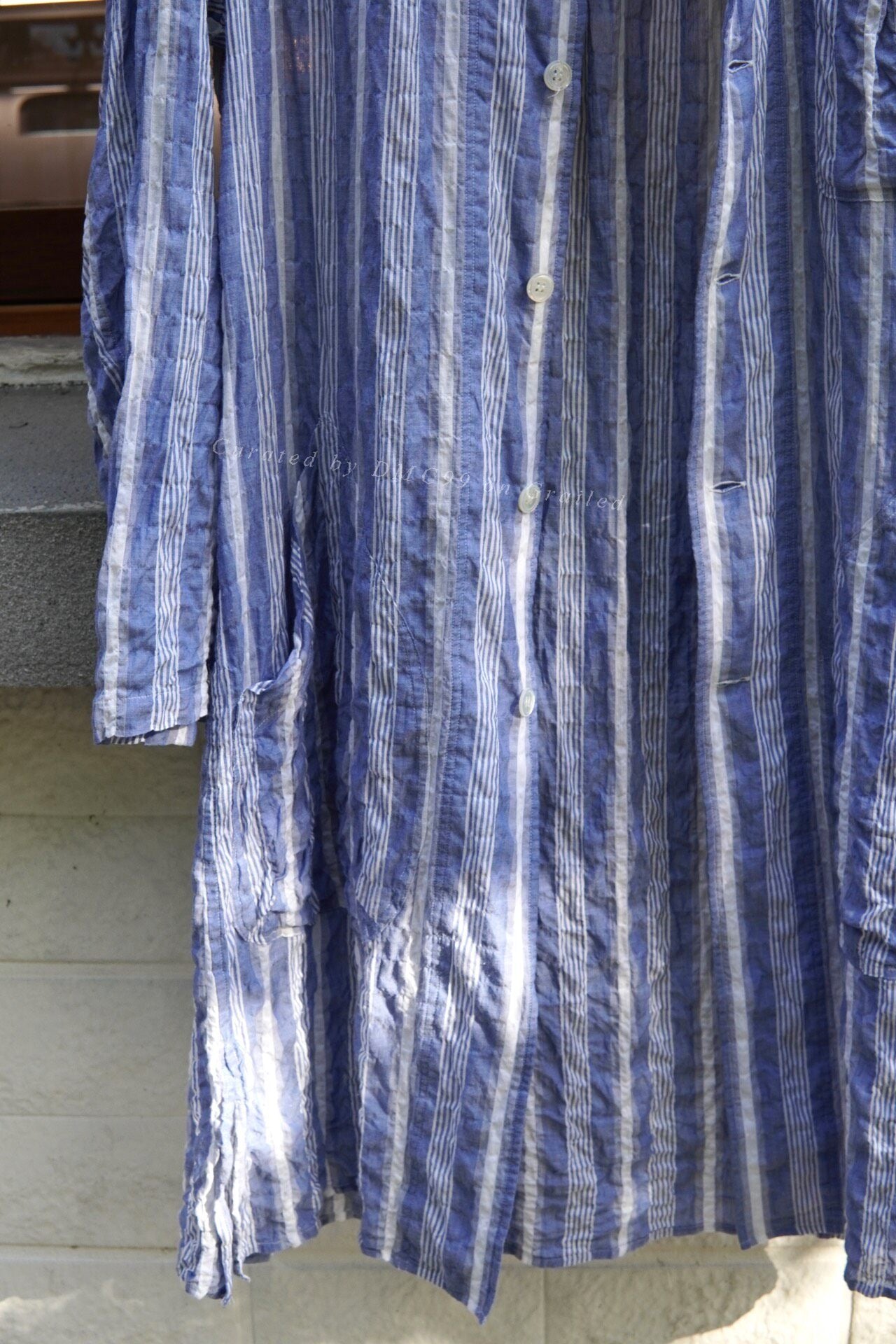 Yohji Yamamoto Pour Homme S/S 2013 Striped Shirt