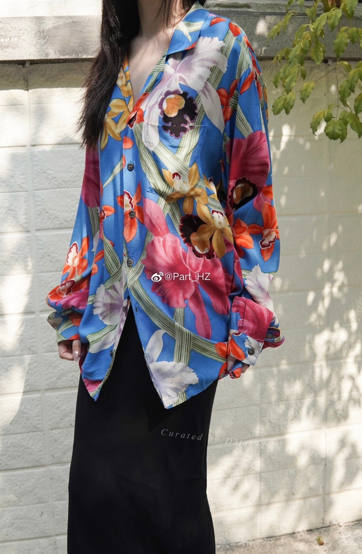Yohji Yamamoto Pour Homme S/S 2002 Floral Shirt