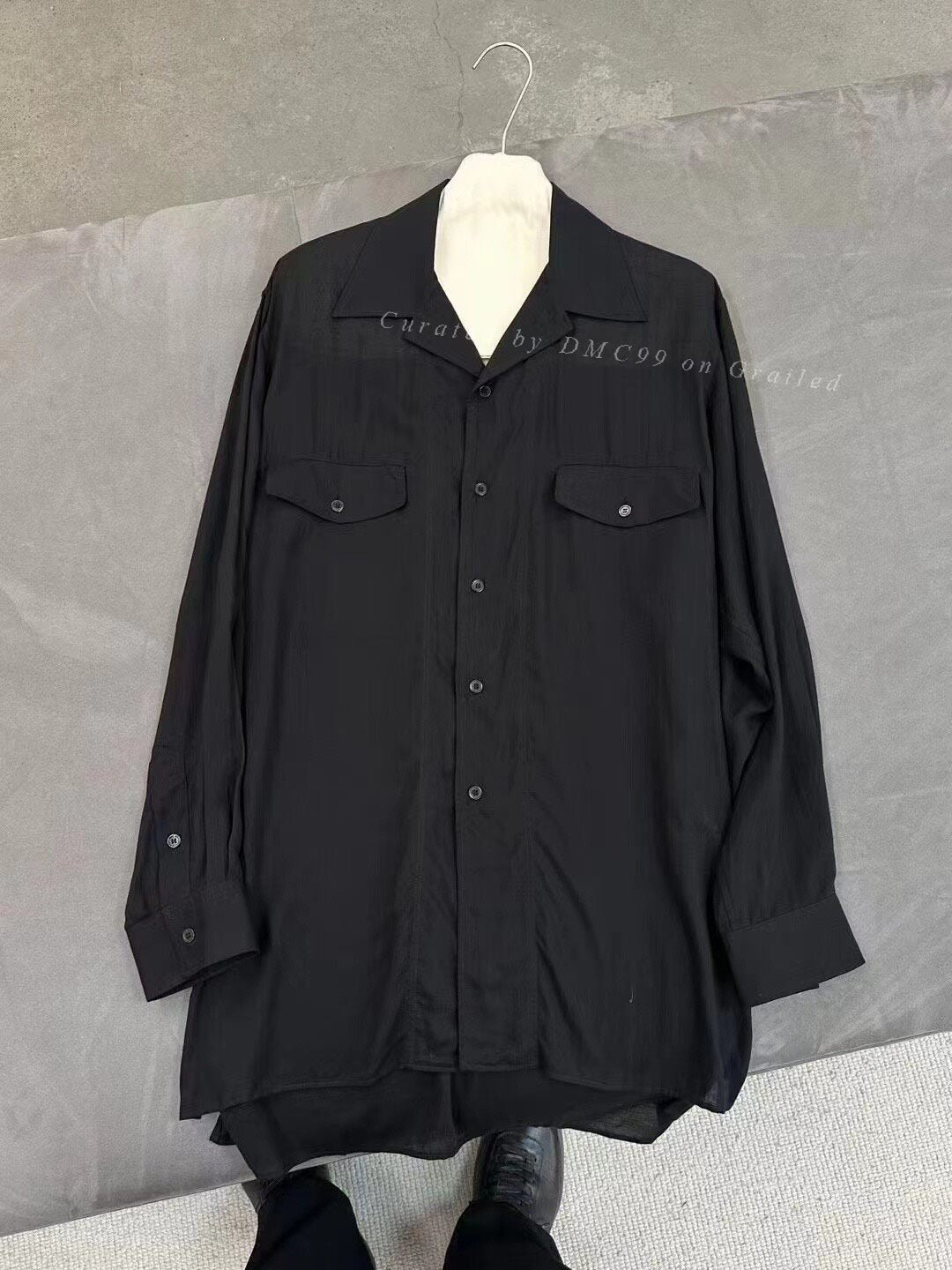 Yohji Yamamoto Pour Homme A/W 2021 Rayon Shirt
