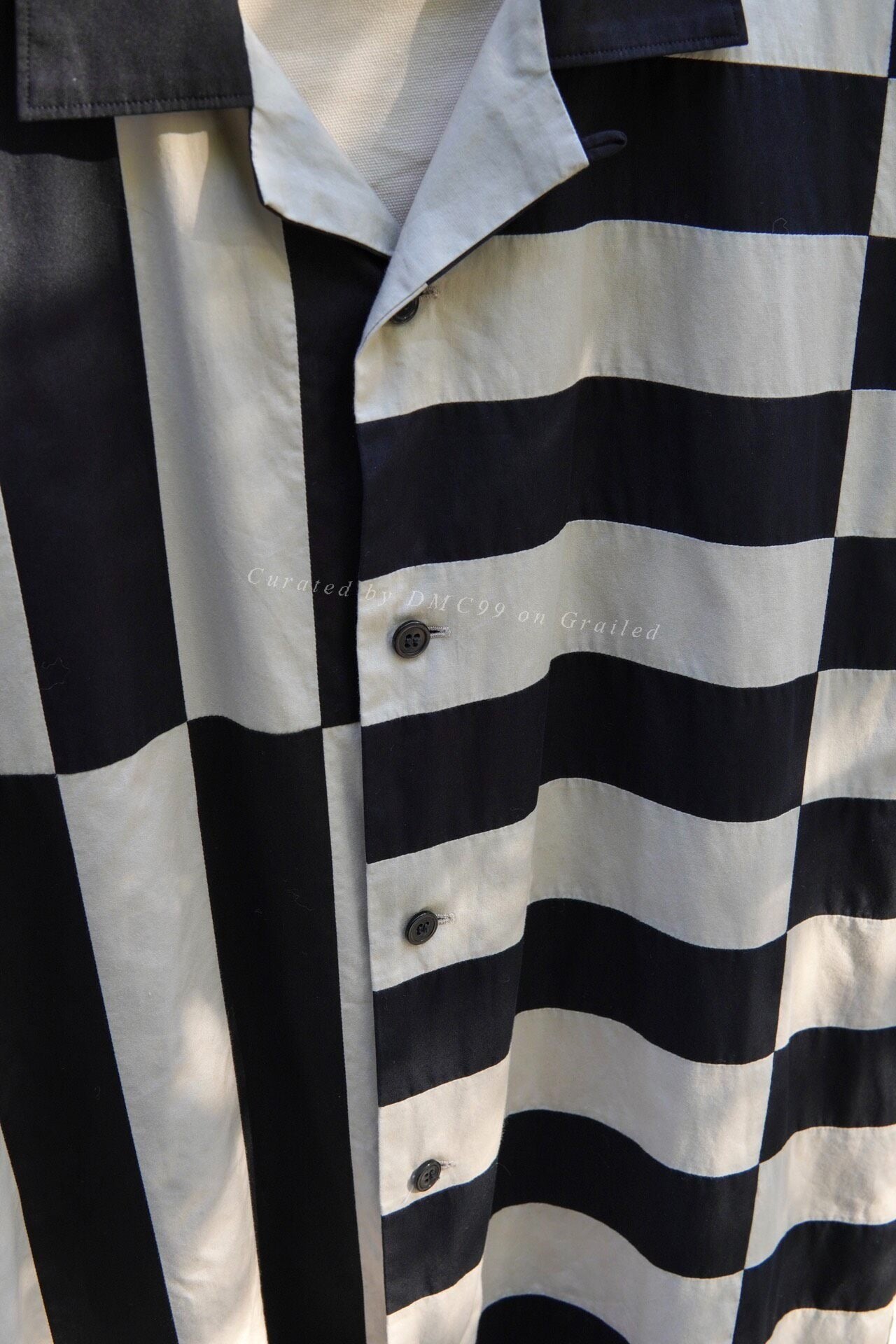 Yohji Yamamoto 80s Irregular Stripe Shirt