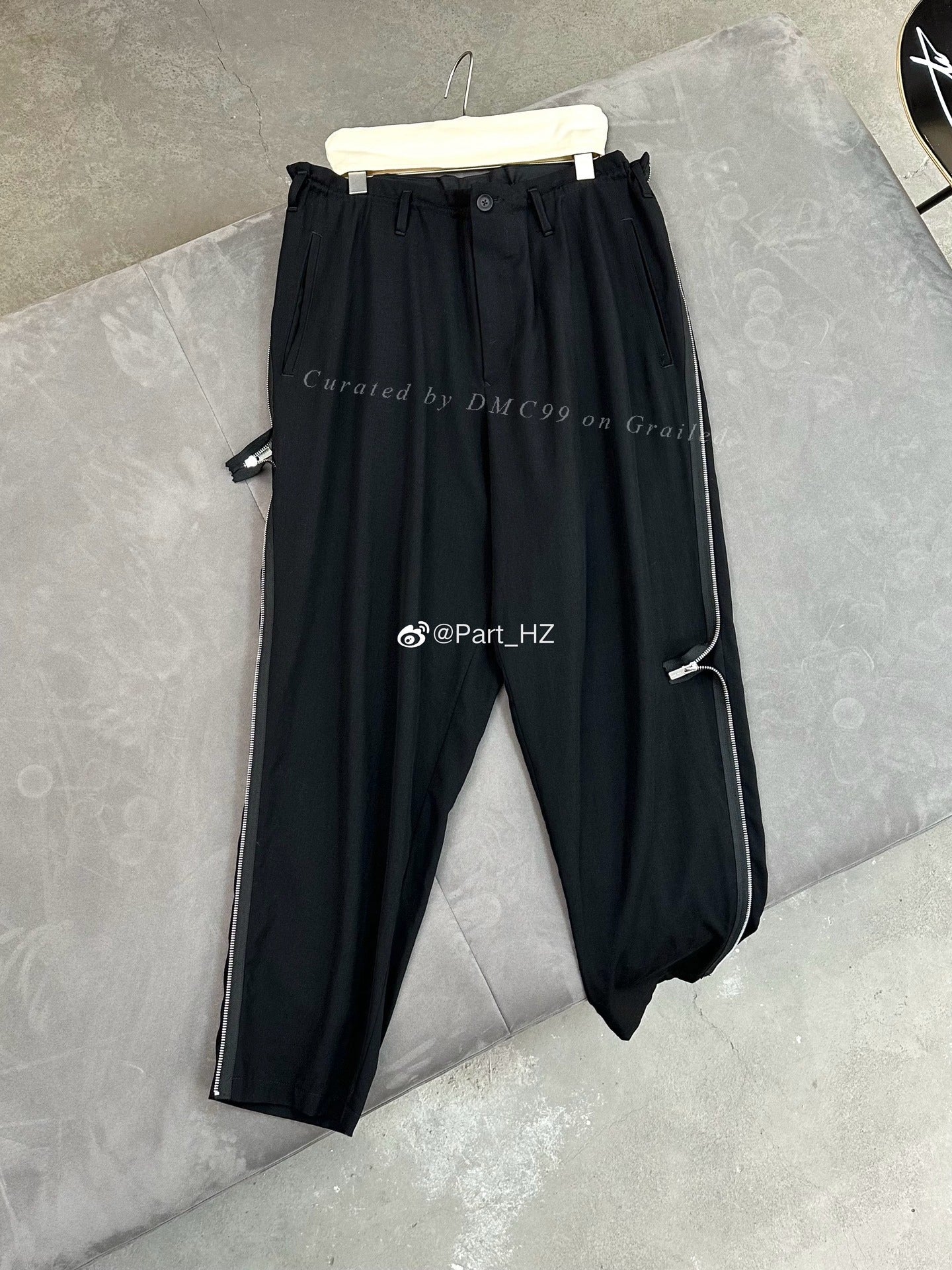 Yohji Yamamoto Pour Homme A/W 2020 Wool Zip Trousers