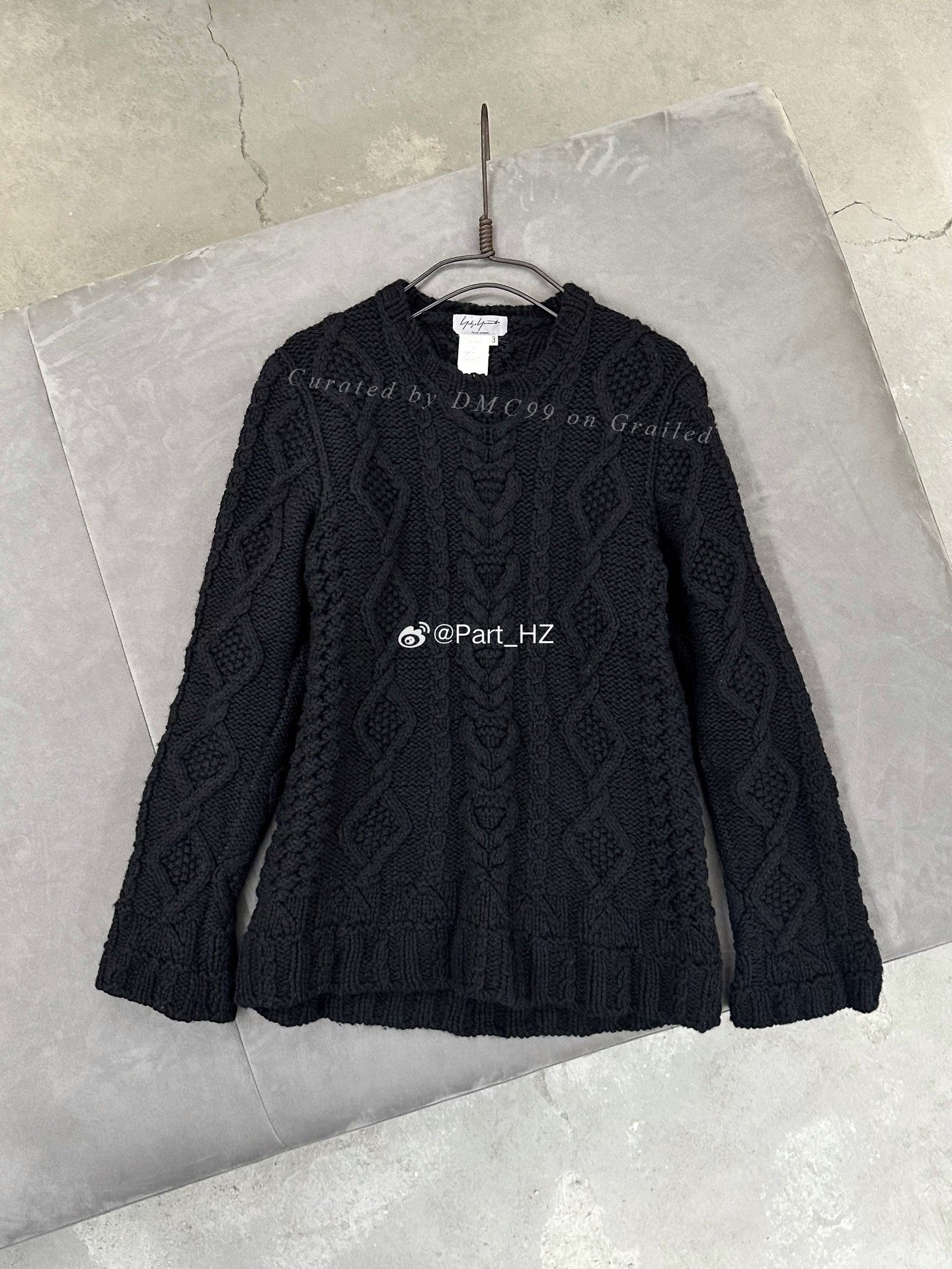 Yohji Yamamoto A/W 2002 Hand-Knit Sweater