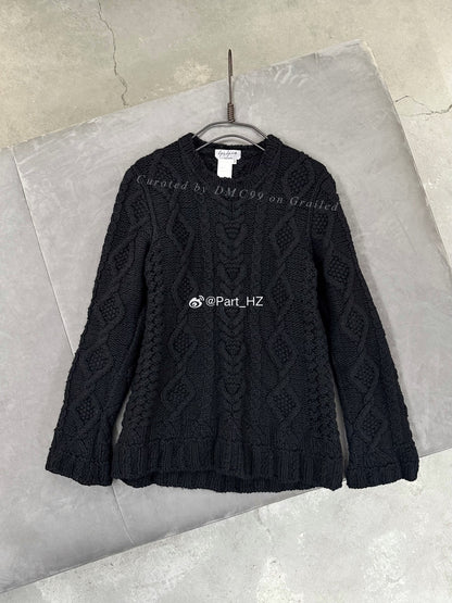 Yohji Yamamoto A/W 2002 Hand-Knit Sweater