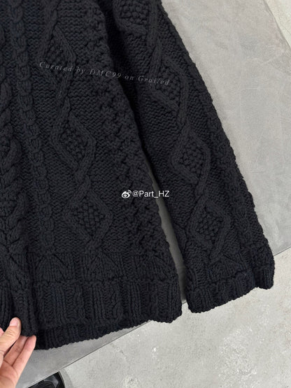 Yohji Yamamoto A/W 2002 Hand-Knit Sweater